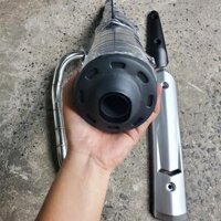 Pô Spark HƠI Gắn Cho Xe Sirius KÈM ỐP PÔ BẠC (MS08) - Pô hơi