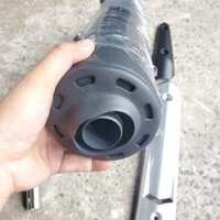 Pô Spark HƠI Gắn Cho Xe Sirius KÈM ỐP PÔ BẠC (MS07) - Pô hơi