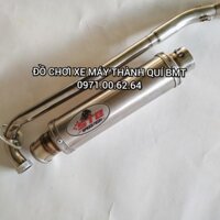 Pô STB bạc kèm cổ pô Sirius FI