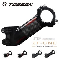 Pô Tăng Carbon Tosek ZF-Oe 25 / 35 31.8mm 60 / 70 / 80 / 90 / 100mm Cho Ghi Đông Xe Đạp Leo Núi