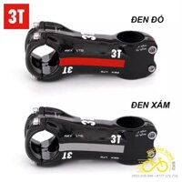 Pô tăng xe đạp CARBON 3T 31.8 x 60mm / 70mm / 80mm / 90mm / 100mm / 110mm / 120mm (Góc 6 độ)