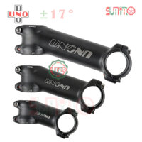 Pô tăng xe đạp UNO 17độ nhôm màu đen