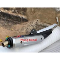 Pô Uma full ốc gr5 , ốp , cổ nổ cực hay lắp dòng xe Sirius , Ex 50cc