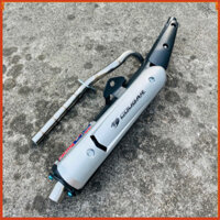 Pô Uma [Tem Nhôm] Móc Nhồi Bông Gắn Wave/Sirius Tặng Kèm Ốp Pô Và 3 Ốc Titan - Pô Xe Máy