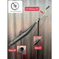 Pô uma v4 móc hơi gắn như zin cho xe Sirius 110, DR, Wave, Rs