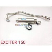 pô xe exciter 150 leovince trắng full cổ