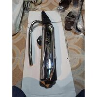Pô xe máy, pô sirius rc, thiết kế móc sẵn kiểu exciter 2010