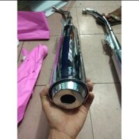 Pô xe máy wave 110 pô way 110 đít xi móc sẵn