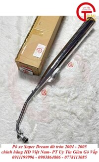 Pô Xe Super Dream 2004 - 2005 Đít Tròn Chính Hãng