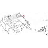 Pô xe Vision 110 2021-2024, Ống xả Vision K2C 2022-2023