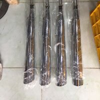 Pô xe wave móc cổ inox đít xéo