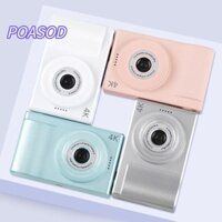 POASOD Máy Quay Kỹ Thuật Số mini Màn Hình 2.4 inch Độ Nét Cao Làm Quà Tặng Cho Bé