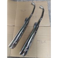 PÔ,BÔ,ỐNG XẢ XE SUPER DREAM ĐÍT TRÒN CÓ PAS CHE DÀI