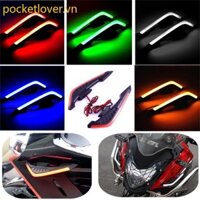 Poc LED Trang Trí Winglets Để Tăng Tầm Nhìn Xe Máy Và Xe Đạp Điện 2x