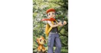 Pocket Monsters - Lucas & Chimchar - ARTFX J - Pokémon Figure Series - 1/8 (Kotobukiya)