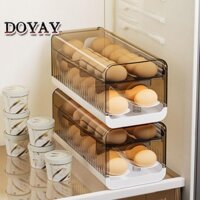 Pockty Cán Trứng, Hộp Trứng Tủ Lạnh Dung Tích Lớn Trong Suốt, Dụng Cụ Bảo Quản Trứng Tổ Chức Trứng Hộp Bảo Quản Tủ Lạnh