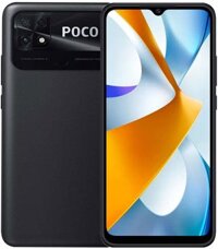 Poco C40 4G LTE 64GB + 4GB Mở khóa toàn cầu, Máy ảnh kép 13MP, Pin 6000mAh (Phiên bản Power Black toàn cầu kèm sạc nhanh Fast Car 51W)