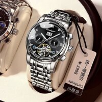 POEDAGAR Đồng Hồ Cơ Nam Chính Hãng Đồng Hồ Cơ Lộ Máy Tourbillon Tự Động Chống Nước