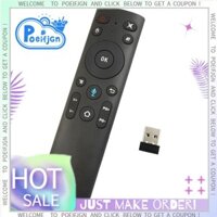[Poeifjgn] Điều khiển từ xa bằng giọng nói Bluetooth Q5 + cho TV thông minh Android Box Điều khiển từ xa bằng giọng nói 2.4G không dây