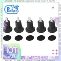 [Poeifjgn] Thay thế bệt chuông cấu hình cao cho ghế văn phòng không có bánh xe & ghế quầy Bar, bệt cố định, 5 gói