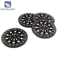 Pointer GIỚI HẠN 4 Chiếc Cốc Thảm Nhựa Phụ Kiện Nhà Bếp Bộ Đồ Ăn