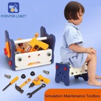 Pointer GIỚI HẠN 40 / 56 / 58 Cái Trẻ Em Chơi Bộ Dụng Cụ Sửa Chữa Quà Tặng Đồ Chơi Giáo Dục Cho Bé Trai Bé Gái