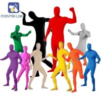Pointer LIMIT Kid Người Lớn Zentai Spandex Suit Ngộ nghĩnh Trang Phục Hóa Trang
