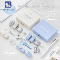 Pointer LIMIT Mini Punch Stapler Kit Đồ thủ công DIY Học sinh Hàn Quốc