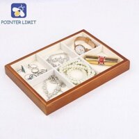 Pointer LIMIT Nhẫn Gỗ Khay Đa Năng Hộp Bảo Quản Trang Sức Đa Năng