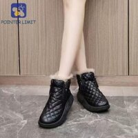 Pointer LIMIT Platform Giày bốt ngắn thời trang chống nước ngoài trời