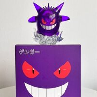 Pokeman BBQ Gengar trong suốt với tượng Sprite cho thú cưng
