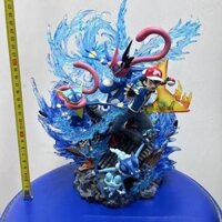 Pokemon Ash Ketchum Tượng Số Liệu Gia Đình Ninja Đồ Trang Trí Để Bàn Mô Hình Con Trai Quà T