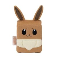 Pokémon Card Game Hộp Đựng Bộ Bài Bằng Bông Eevee Japan Toy