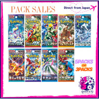 Pokémon Card Game Scarlet & Violet Expansion Boxes , 2023 9Types , Pack Sales 3packs or 5packs