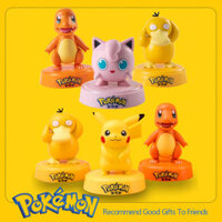 Pokemon Hành Động Anime Nhân Vật Pikachu Đồ Chơi Mô Hình Charmander Psyduck Squirtle Bulbasaur Xe Làm Mát Không Khí Hương Thơm Kẹp Nước Hoa