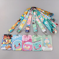 Pokemon ID Dây Giữ Huy Hiệu Móc Khóa Dễ Thương Dây Buộc Cho Bé Gái Nữ Giáo Viên Cho ID Huy Hiệu & Chìa Khóa Preppy Dễ Thương Đựng Thẻ Dây Buộc Cho Học Sinh Trường Học Cho ID