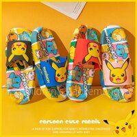 Pokemon kids slippers for boys summer indoor slippers for kids Pikachu Slippers Summer Sandals Cartoon Slippers Home Slippers Shower Sandals Outdoor Slippers Baby Slippers