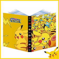 Pokemon kids Toys Cards Collection Book Card Storage Booklet Pocket Elf Pikachu  Card Box ptcg Collection Booklet 9 Palace Card Set Cards Booklet Collector