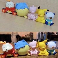 Pokemon Pikachu Bụng Cá Nhựa Các Bức Tượng Hành Động Xe Để Bàn Thủ Công Trang Trí Đồ Chơi Hoạt Hình Dễ Thương Mô Hình Hoạt Hình Búp Bê Quà Tặng Sinh Nhật Cho Bé Trai Bé Gái