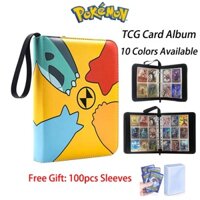 Pokemon TCG card Holder 400/900pcs Album for Children Collection pokemon cards Holder Folder Book PTCG album