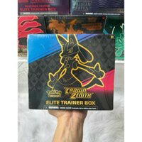 Pokémon TCG: Hộp thẻ bài Crown Zenith Elite Trainer Box