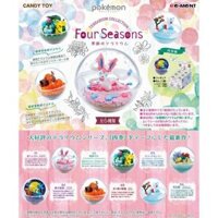 Pokemon Terrarium Collection Four Seasons - Mô hình chính hãng Rement (Random)