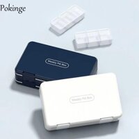 Pokinge 24 Lưới Tổ Chức Thuốc Hàng Tuần, Hộp Đựng Thuốc Có Thể Tháo Rời 7 Ngày, Hộp Phân Loại Chống Rò Rỉ Di Động BPA Free Thuốc Tổ Chức Du Lịch