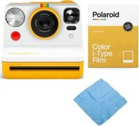 Polaroid Originals bán Bộ máy ảnh chụp tức thì i-Type (Màu vàng) kèm Combo Bộ phim chụp tức thì màu và Khăn lau sợi nhỏ (3 món)