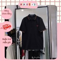 Polo Fred Perry Đen Cam Hàng Chính Hãng | Rabbit Authentic