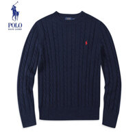 Polo Ralph Lauren Nam Áo Len Cashmere Chất Lượng Cao Len Dài Tay Áo Len Cotton Chui Đầu Lauren Áo 6005