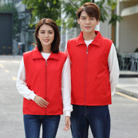 [[Polo Vua] Cao Cấp Kim Cương Lưới Áo Vest Quần Lót Mỏng Phần Ngoài Trời Nhóm Tình Nguyện Làm Việc Áo Ghi Lê Tùy Chỉnh in Hình In Hình Logo Sản Xuất Tại Trung Quốc V6103