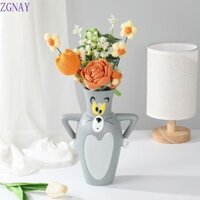 Polosp Bình Tom và Jerry Hoạt hình vui nhộn Trang trí phòng tại nhà
