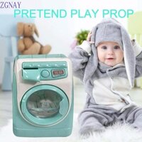Polosp Mô Phỏng Máy Giặt Đồ Chơi Nhà Bếp Đồ Chơi Nhà Búp Bê Trang Trí Nhà Phụ Kiện Trang Điểm Bàn Chải Bụi Trẻ Em Quà Tặng Nội Thất Mini