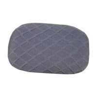 Polyester Office Chair Head Pillow Covers Stretch Fitted Removable - Gray